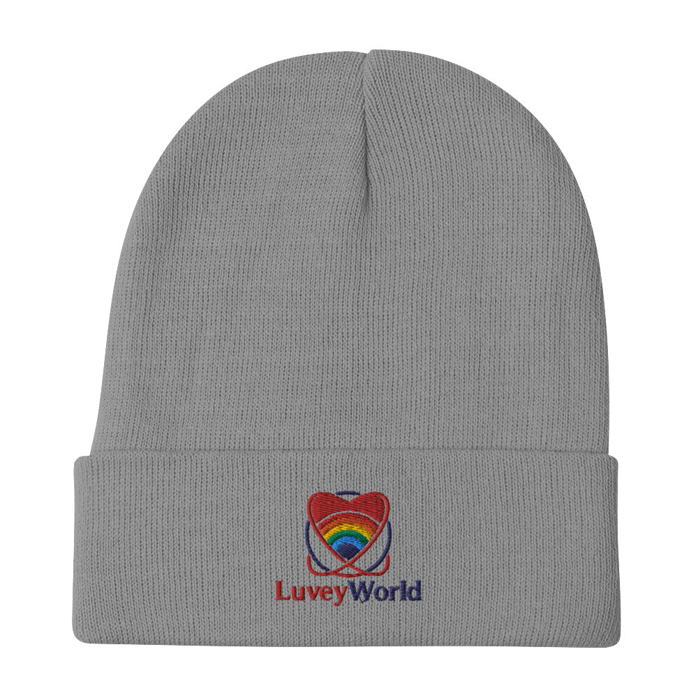 LuveyWorld Embroidered Beanie