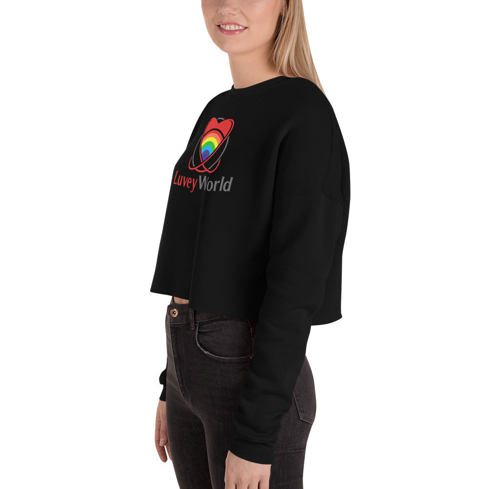 LuveyWorld Crop Sweatshirt