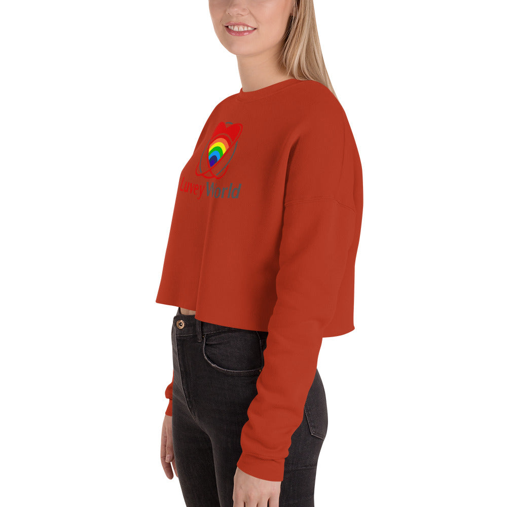 LuveyWorld Crop Sweatshirt