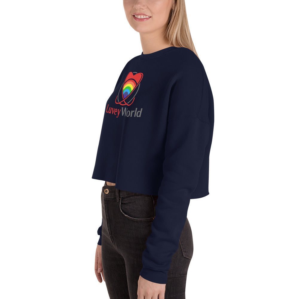 LuveyWorld Crop Sweatshirt