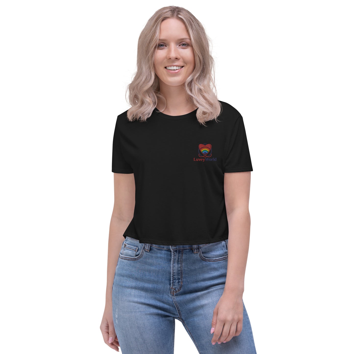 LuveyWorld Crop Tee