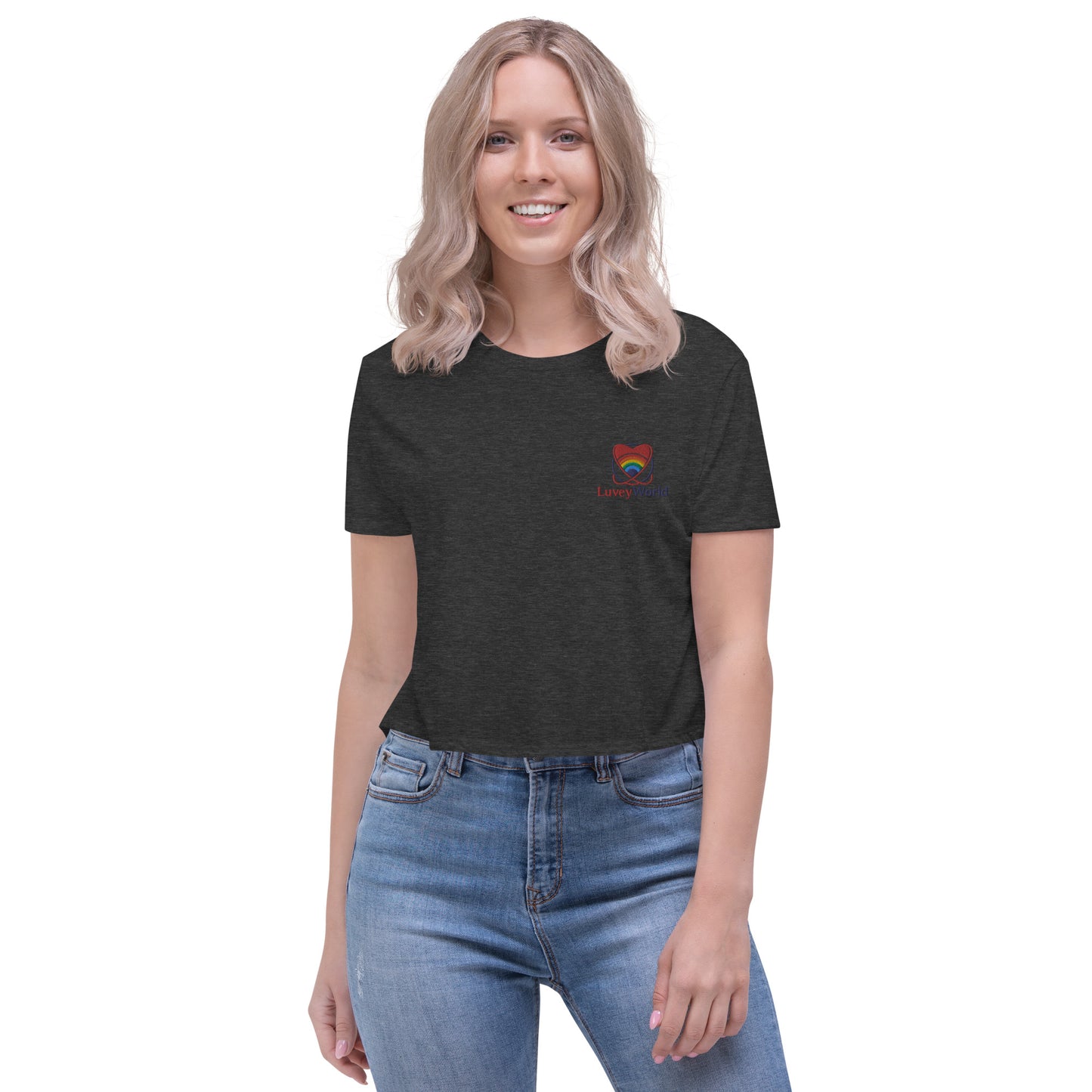 LuveyWorld Crop Tee
