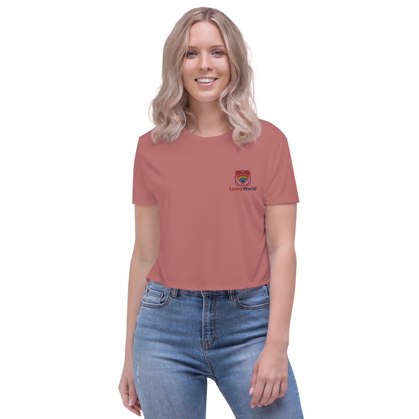 LuveyWorld Crop Tee