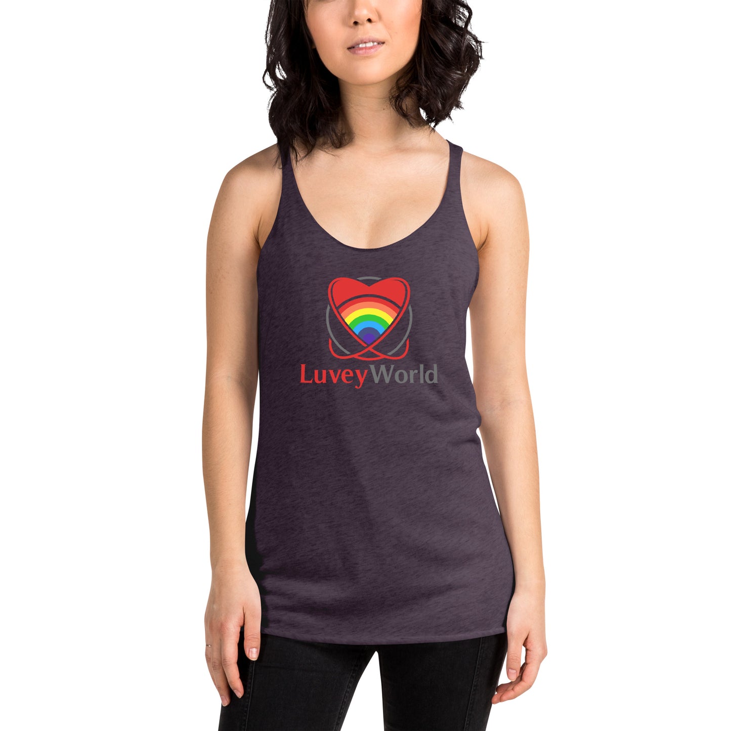 LuveyWorld Racerback Tank