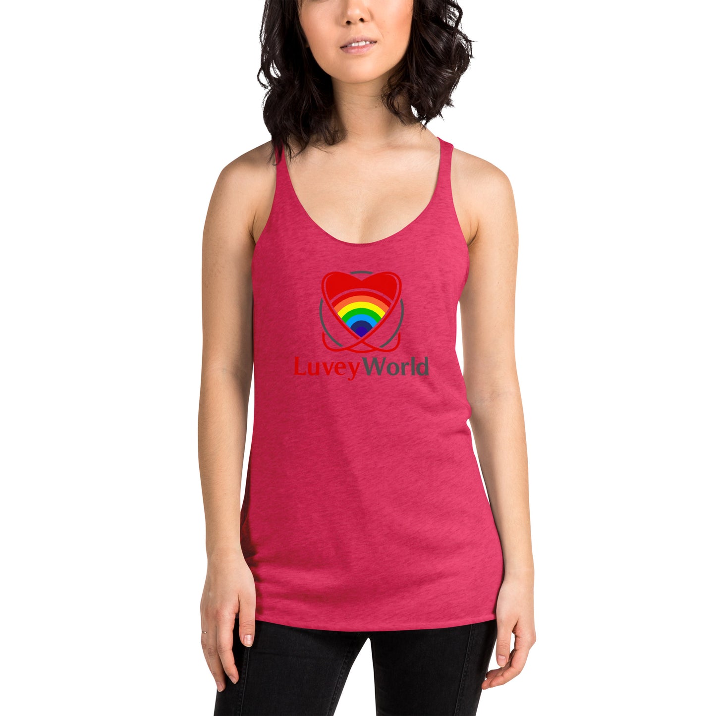LuveyWorld Racerback Tank